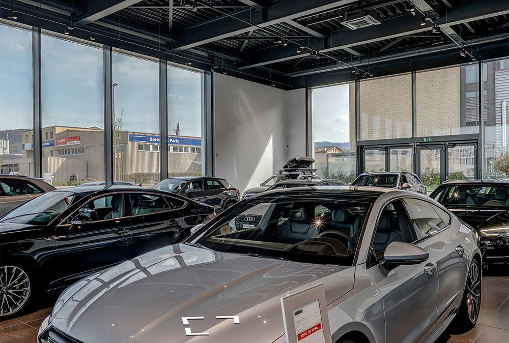 Ausstellungsräume und Messestände